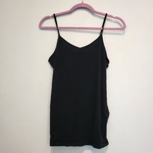 Forever 21 spaghetti strap black tank top